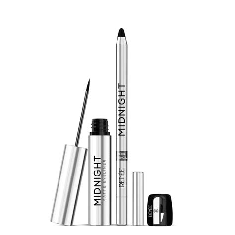 RENEE Midnight Duo - Kohl Kajal Pencil and Eyeliner Combo – Renee Cosmetics