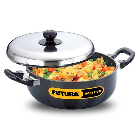 Buy Hawkins Futura Nonstick All-Purpose Pan with Stainless Steel Lid ...