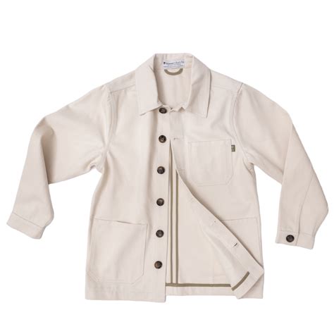 Guinness x Native Denims White Chore Coat - Guinness Storehouse
