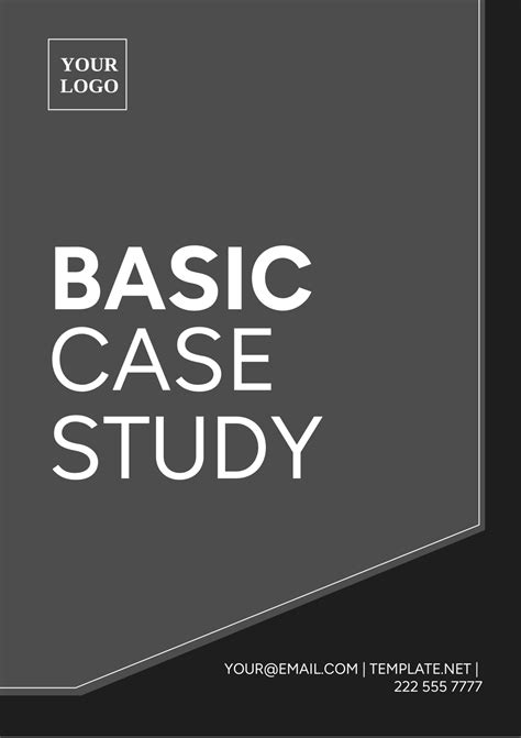 Image result for Case Study Assignment Template