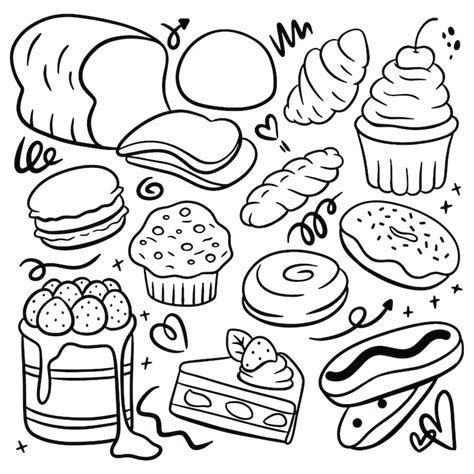 Bakery clipart black white Images - Free Download on Freepik