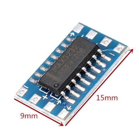 Serial Port Mini RS232 to TTL Converter Adaptor Module Board MAX3232 ...