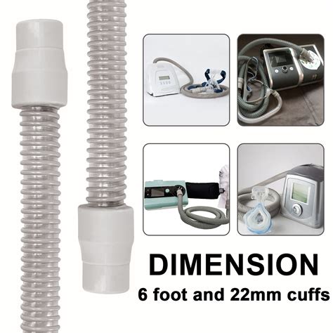 Buy Longevity Turtle CPAP Hose -Premium Universal 6 ft and 22mm CPAP ...