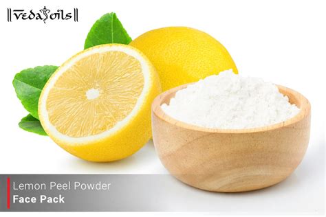 Lemon Peel Powder For Skin Care - Benefits & How To Use – VedaOils