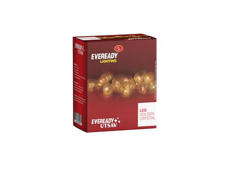 EVEREADY Crystal String | Decorative and Festive Lighting | 15 LEDs ...