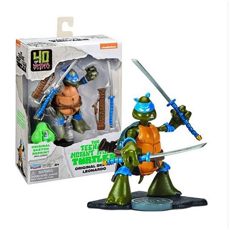 Teenage Mutant Ninja Turtles TMNT: Original Sketch Action Figure ...