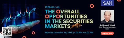 The overall opportunities in the securities markets - National ...