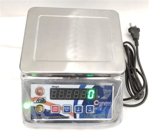 CITIZEN SCALES Stainless Steel Micro Mini Weighing Scale with Front ...