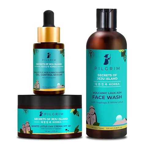 Pilgrim Glowing Skin Forever Combo with 2% Salicylic Acid & Niacinamide ...