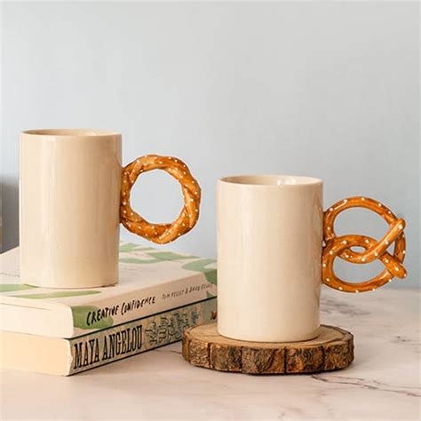 Get Studio Pottery Off White and Brown Cups Set of 2 at ₹ 1084 | LBB Shop