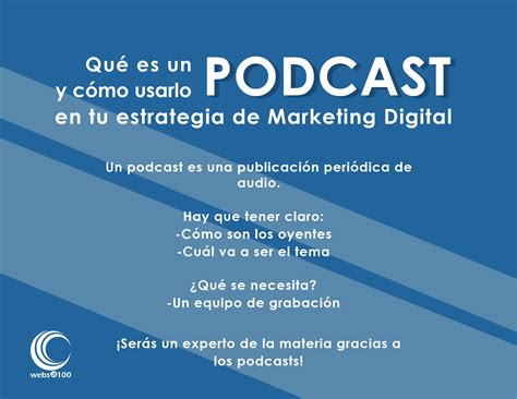 Qué es un podcast y cómo usarlo en tu estrategia de Marketing Digital ...