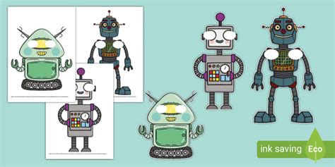 Robot Mask Template (teacher made) - Twinkl