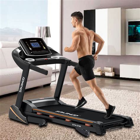 Sparnod STH-3700 Motorized Walking and Running Treadmill