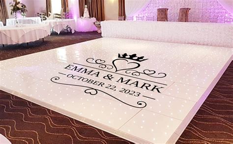 Wedding Dance Floor Decal & Wedding Sign Decal Sticker