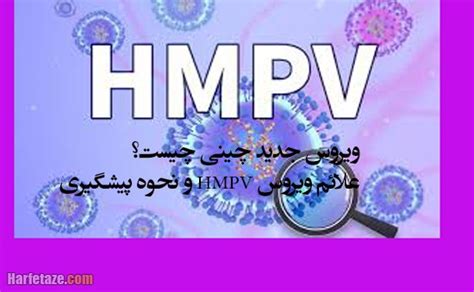 ویروس جدید چینی چیست علائم ویروس HMPV و نحوه پیشگیری حرف تازه