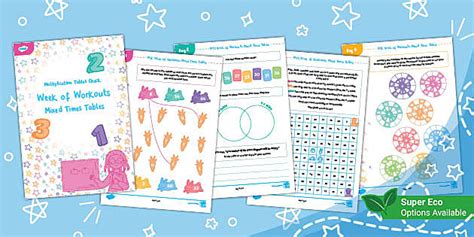 MTC Mixed Times Tables Revision Activities | Parent Support
