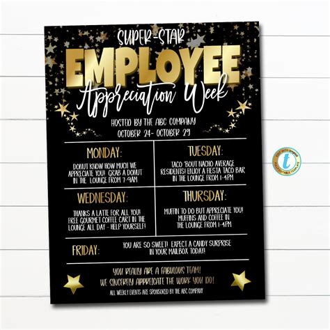 Employee Appreciation Flyer Template