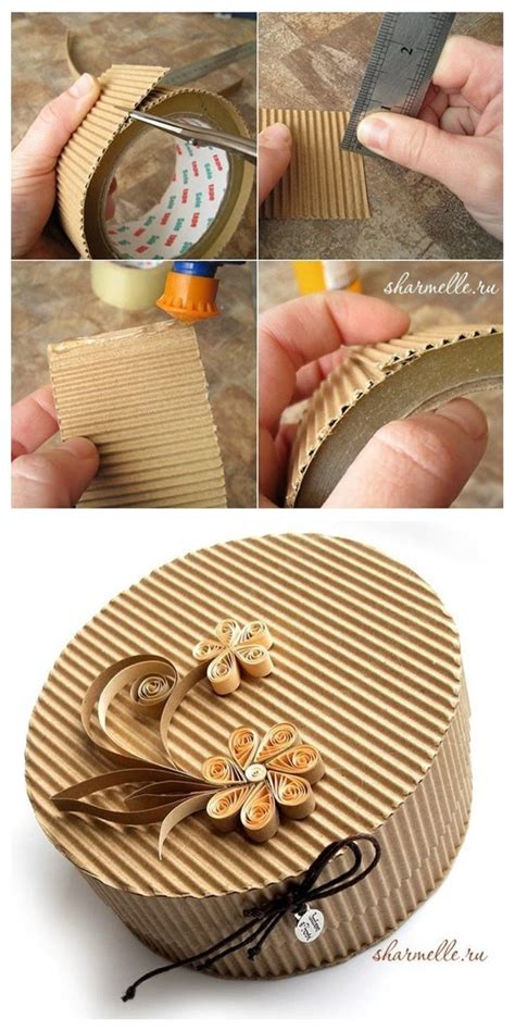 Image result for Cardboard Box Crafts Projects