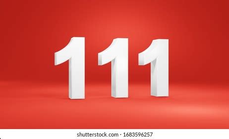 Golden 3d Number 111 - Year 111 Isolated on White Background Stock ...