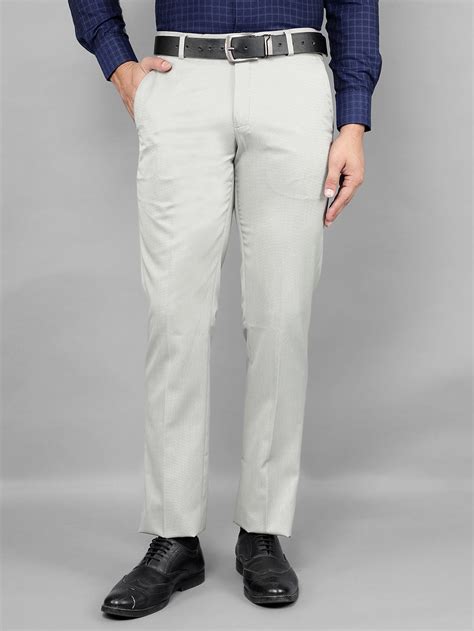 Men's formal cotton premium fabric trousers