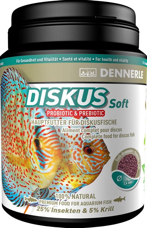 Dennerle DISKUS Soft Probiotic pellets with insect protein for discus ...