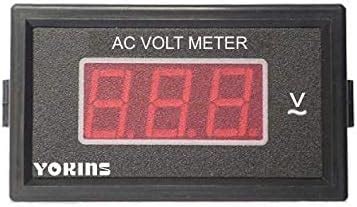 Digital Display AC 50V-500V Voltmeter (Self Powered), Pack of 1 ...