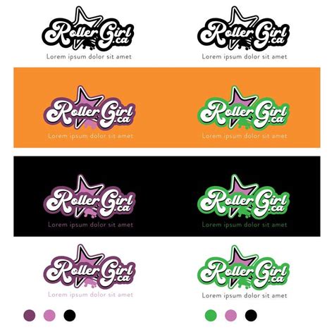 Entry #177 by dule963 for Refresh the RollerGirl.ca branding (new logo ...
