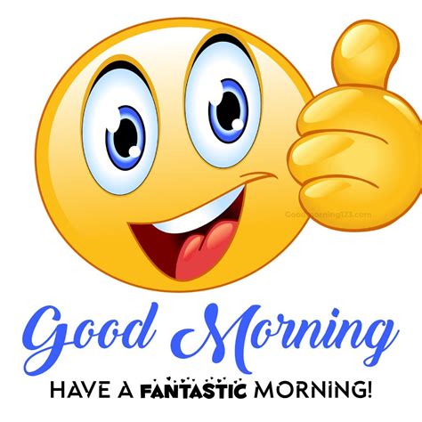 Start Your Day with Smiles: Good Morning Emoji Images