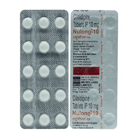 Nulong 10 mg Tablet | Uses, Side Effects, Price | Apollo Pharmacy