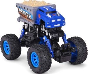 Giftary Pull Back & Go Off Road Toy Car With Four Wheel Drive & Working ...