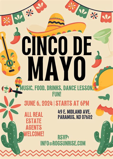 Cinco De Mayo Party!, 49 E Midland Ave, Paramus, 6 June 2024 | AllEvents