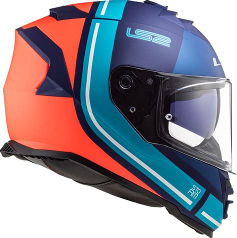LS2 FF800 Storm Slant Blue Fluro Orange Matt Helmet– Moto Central