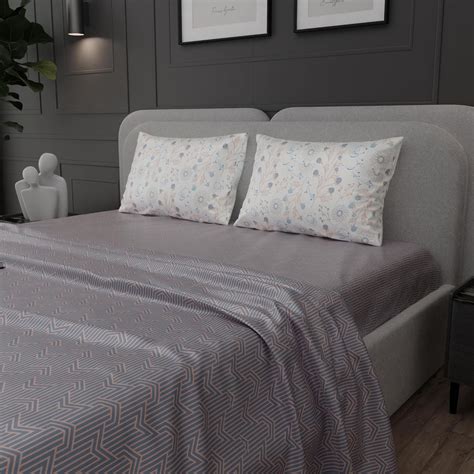 Stoa Paris Satin Bedsheet for King Size Bed, Premium Bedding Set with ...