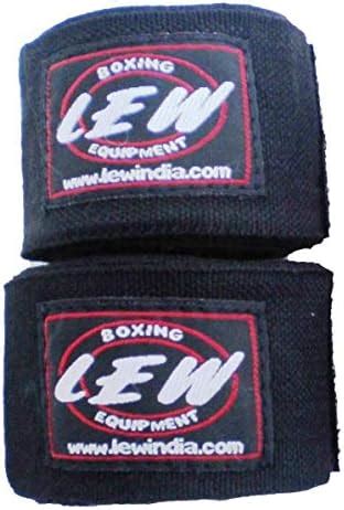 LEW Mexican Style Boxing 180" Spandex Elastic Hand & Wrist Support Hand ...