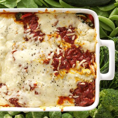Garden Veggie Lasagna Recipe   Taste of Home