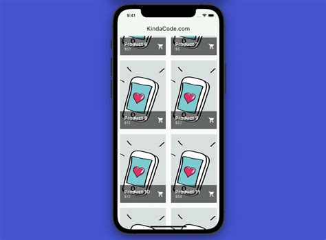 Griddelegate Flutter Example 的图像结果