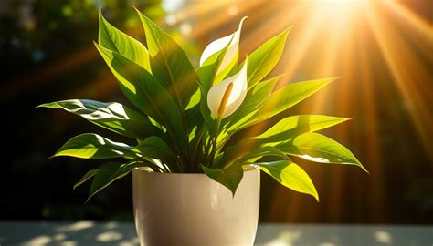 Caring for Your Peace Lily in Direct Sunlight – Idyl