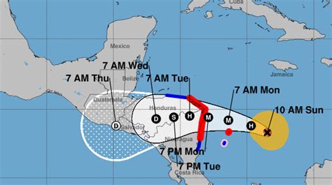 Hurricane Iota Strengthens As It Heads Toward Central America : NPR