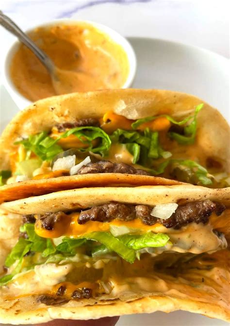 Big Mac Smash Burger Taco Recipe (Viral TikTok Tacos)