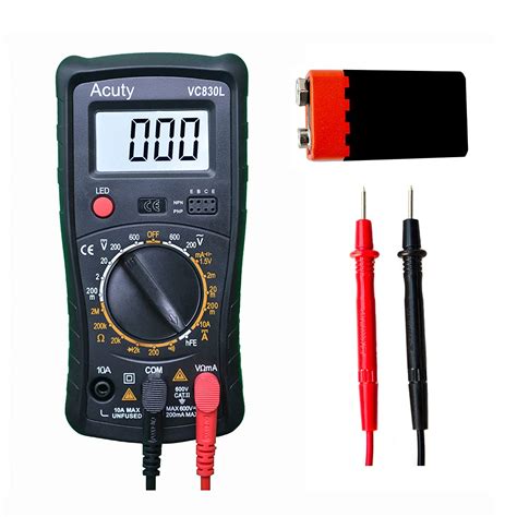 Acuty Digital Multimeter 2000 Counts with DC AC India | Ubuy