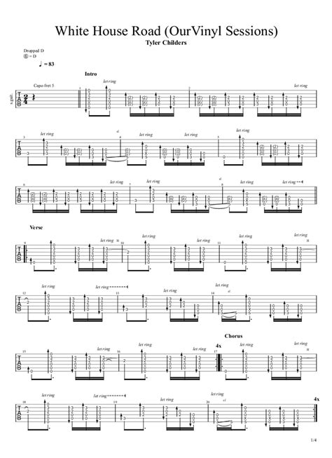 Tyler Childers - White House Road Sessions Tab - OurVinyl