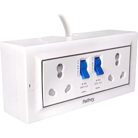 VEYRON Electric 16 amp Extension Board - Two 6/16A Socket and Two 16A ...