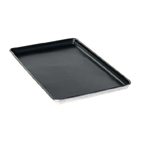Almetal Coated Aluminum Flat Rotating Oven Tray, 40x60 cm