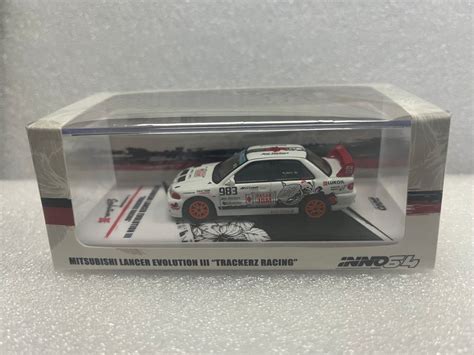 Inno64 1/64 Mitsubishi Lancer Evolution III "Trackerz Racing"