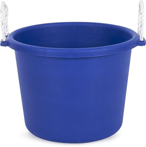S Products 70Qt Heavy Duty Weather Plastic Muck Bucket for Beverages ...