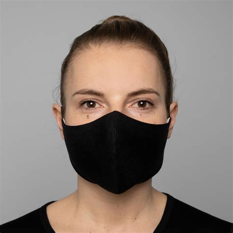Black Protective Reusable Face Mask | The Best Reusable Black Fabric ...