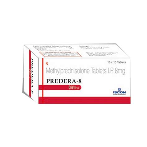 PREDERA-8 Tablets Iscon Life Sciences Pvt. Ltd