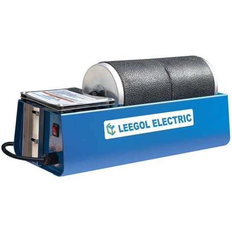 Leegol Electric Rotary Rock Tumbler Double Drum 6LB Lapidary Polisher ...