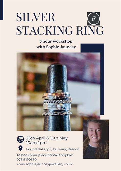 Silver Stacking Ring Workshop, 1 Bulwark, LD3 7LB Brecon, United ...