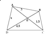 In Quadrilateral ABCD, diagonal AC & BD intersect at "O". By Diagonals ...